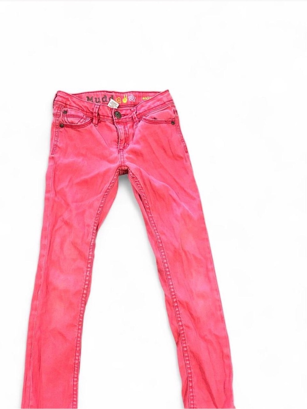 Mudd Girls Pink Skinny Jeans Size 10